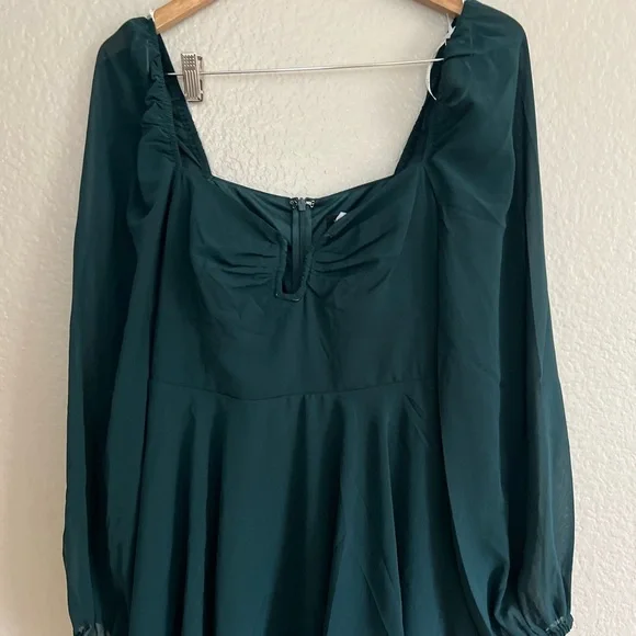 slim fit dress slacks Pamela Green Enchanting Ruffled Tiered Maxi Dress XL / Shorter Ver. (Height Less Than 155cm) main image 1